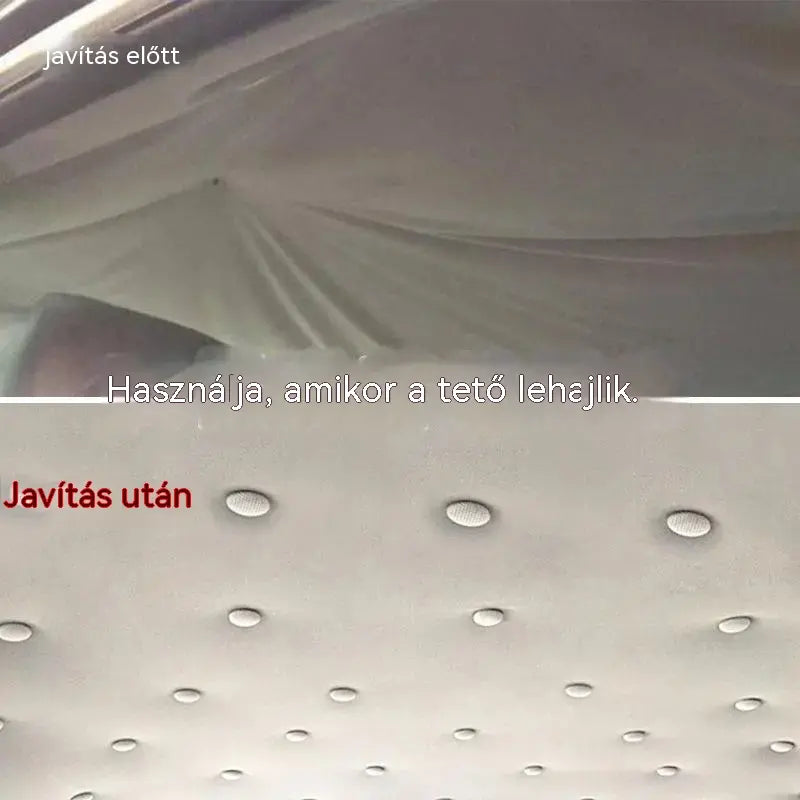 🚗【30 darab】 🚘Autótetős vászon zuhanásgátló rögzítő szögek és rögzítő csatok😁🔥(szerelőszerszámkészlet + csavarhúzó + törölköző mellékelve)