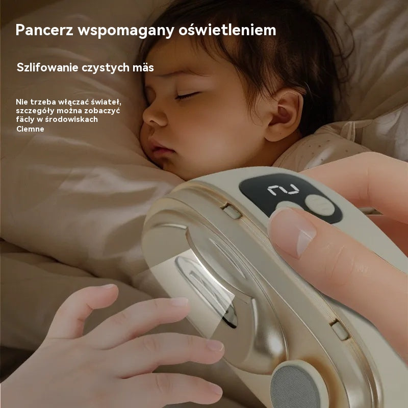 💅✨Wielofunkcyjny elektryczny pilnik do paznokci, elektryczny obcinacz do paznokci z zabezpieczeniem przed przytrzaśnięciem