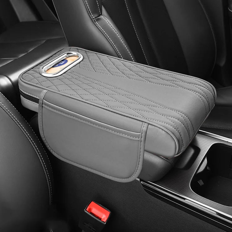 Τρία σε ένα πολυλειτουργικό δερμάτινο υποβραχιόνιο αυτοκινήτου