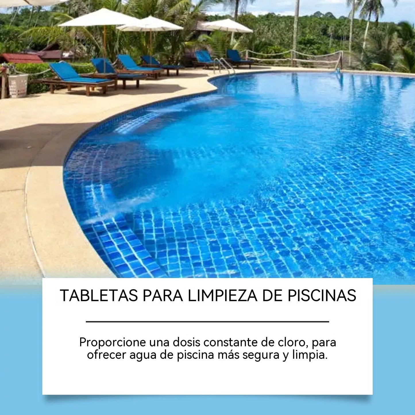 🔥【Vásárolj 1-et, kapsz 1-t ingyen】🏊‍♀️💧Medencetisztító tabletták a kristálytiszta vízért.