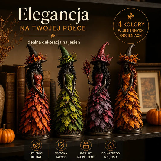 🧙‍♀️Ograniczona czasowo zniżka 50%‍♀️ Zaczarowana figurka jesiennej wiedźmy