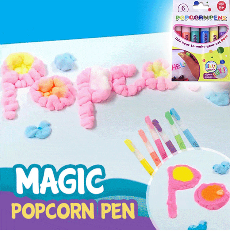 🎁【Vásároljon 1-et, kapjon 1-et ingyen】3D nyomtatótoll gyerekeknek: Popcorn stílusú buborékrajz (DIY)