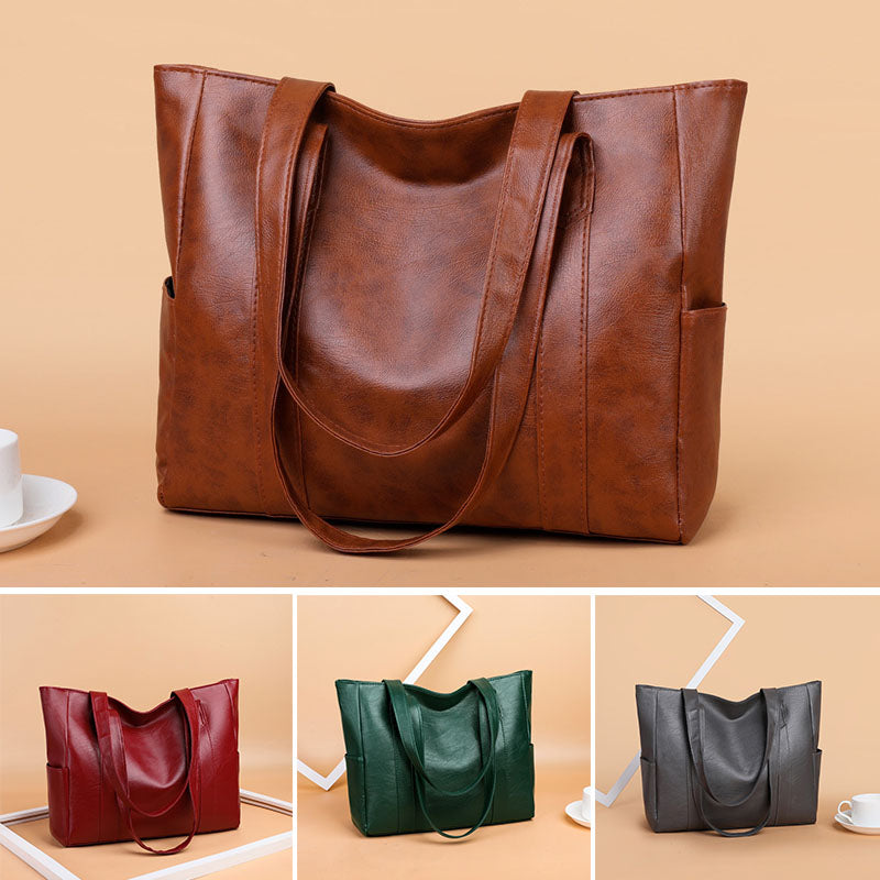 👜 Nowa modna torebka damska z miękkiej skóry na ramię✨ Casual o dużej pojemności✨