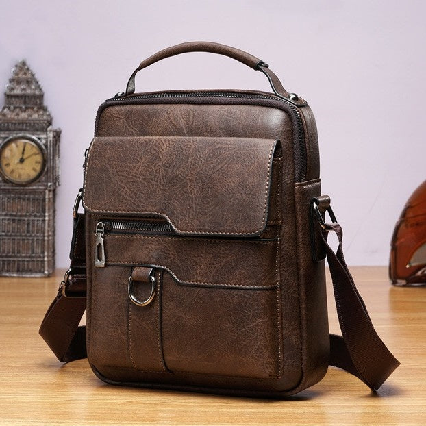 🔥🔥Nowa męska torba na ramię ze skóry Oxford --⏳Oferta ograniczona czasowo👍👍