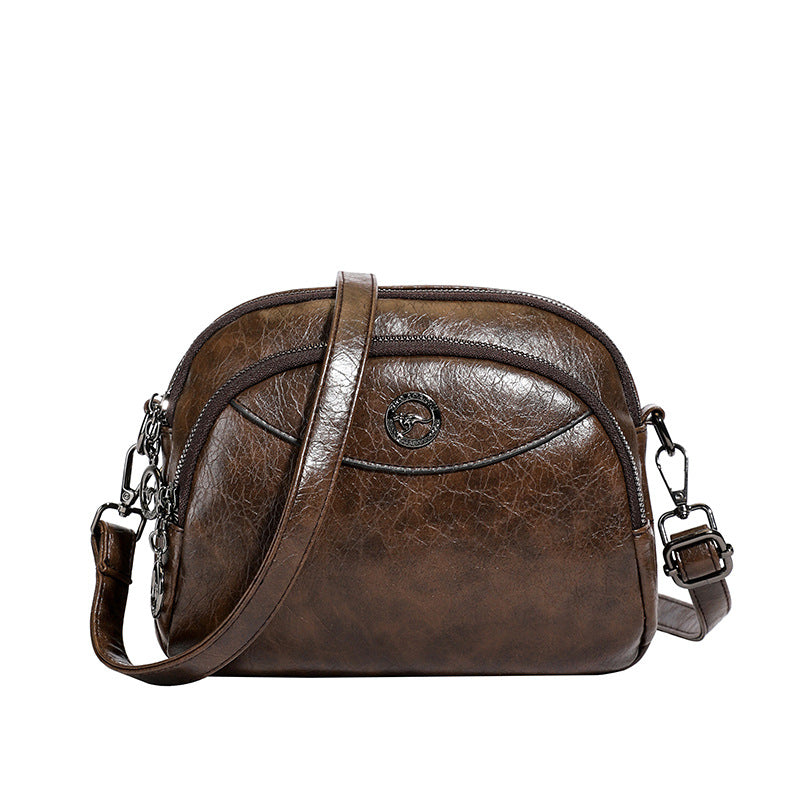👜【Vrhunsko pravo usnje】Elegantna ženska torba za čez ramo