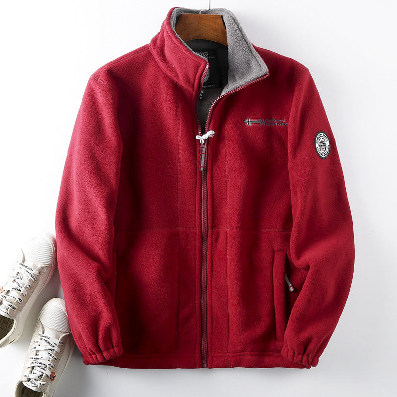 🔥【S–3XL】Dvostrani muški vuneni kaput – Topao i moderan