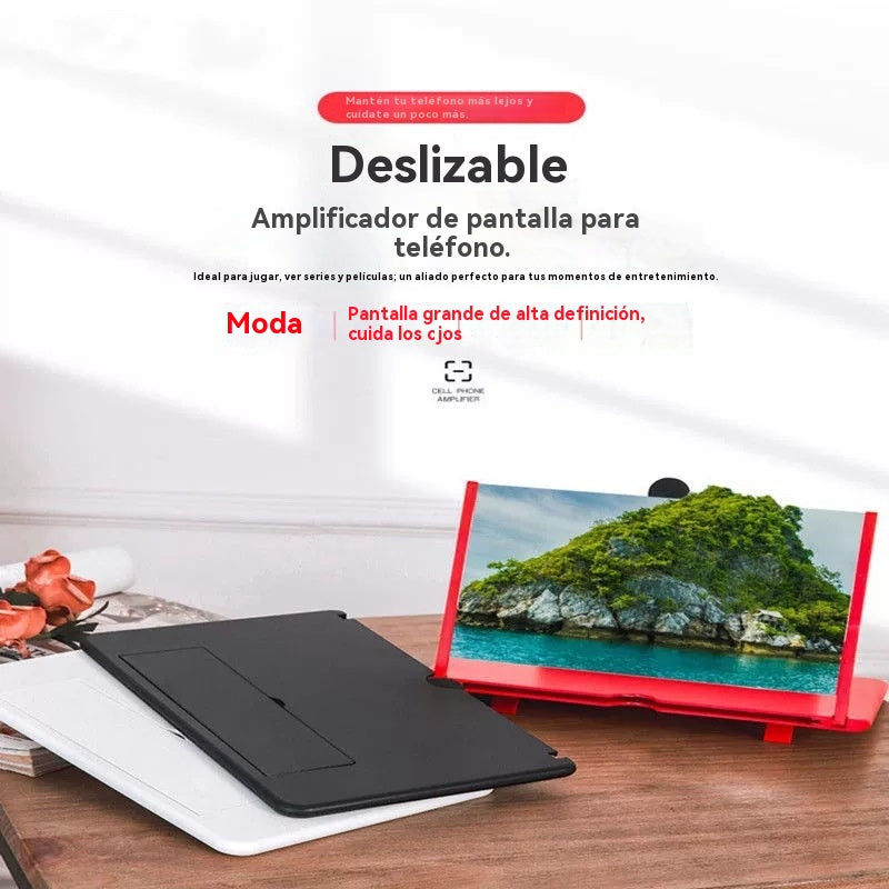 【Αγοράστε 1 και πάρτε 1 δωρεάν】Αγοράστε ένα και πάρτε ένα δωρεάν! Ο πιο σύγχρονος μεγεθυντής οθόνης για κινητά ✨ (Πιο καθαρή εικόνα, προστασία από το μπλε φως, προβολή 3D, κατάλληλο για όλες τις ηλικίες)