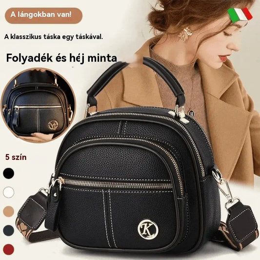 💘👜2026 új, nagy kapacitású, hordozható, kis négyzet alakú táska/kereszt válltáska