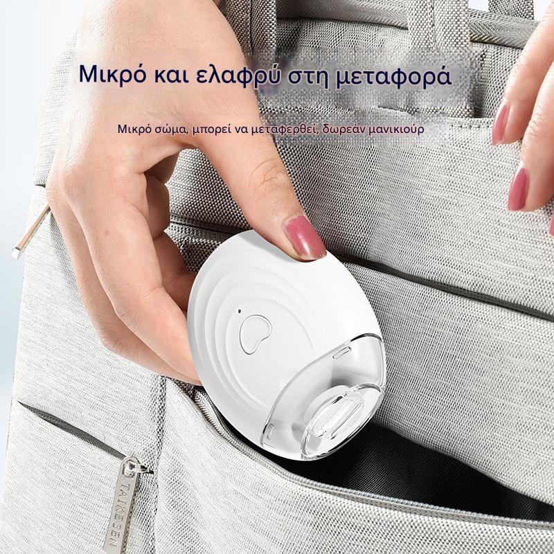 ✨ Αυτόματη λίμα νυχιών ，για ασφαλή και απαλή περιποίηση των νυχιών 👶🔧