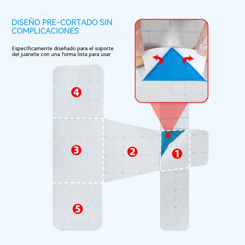 【50 uds.】Protector de dedos flexible, vendaje para quemaduras y soporte deportivo, cinta autoadhesiva resistente al desgaste