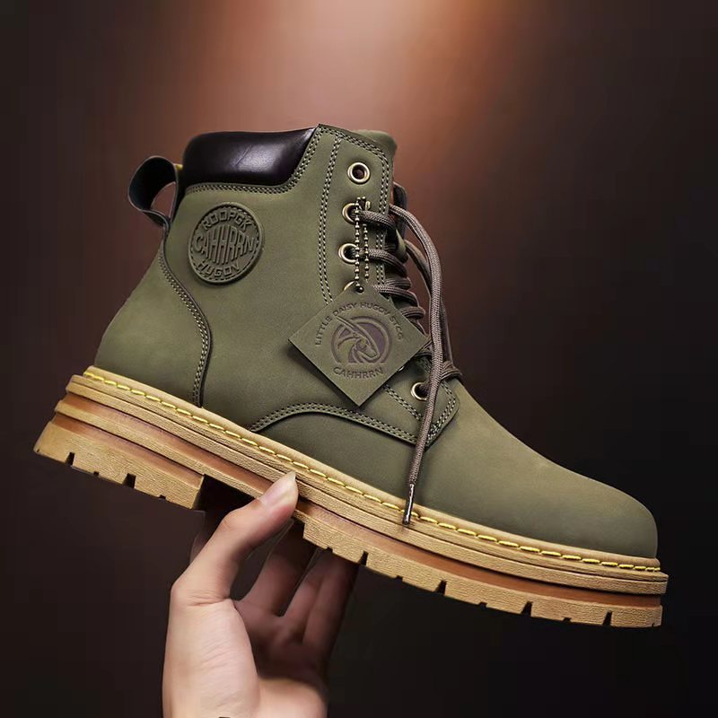 🔥🔥【Velikosti 39–48】Nov jesensko/zimski stil: moški nedrseči čevlji z debelim podplatom