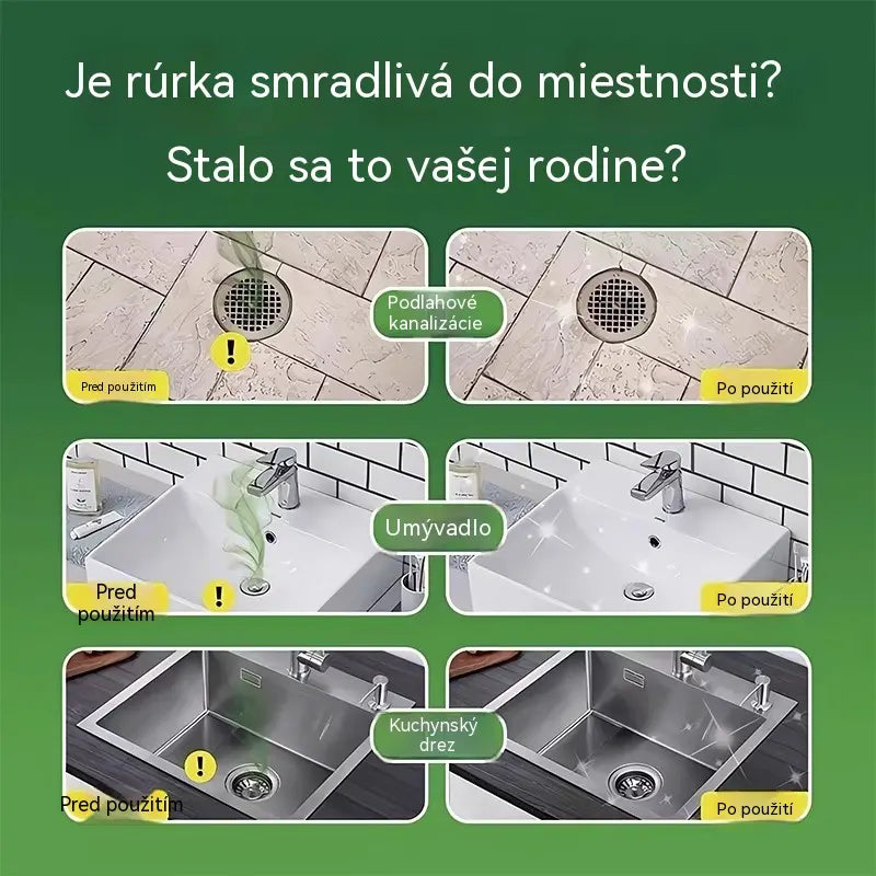 2 doboz (összesen 100 tabletta) 🏠💧 Lefolyószag-semlegesítő kapszula – a bioenzimes formula közvetlenül a forrásnál semlegesíti a szagokat.