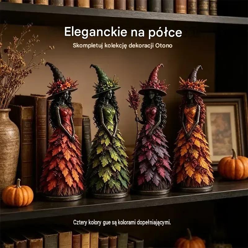 🧙‍♀️Ograniczona czasowo zniżka 50%‍♀️ Zaczarowana figurka jesiennej wiedźmy